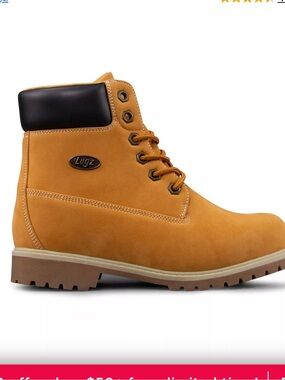 Lugz Convoy boys work boots size 13m